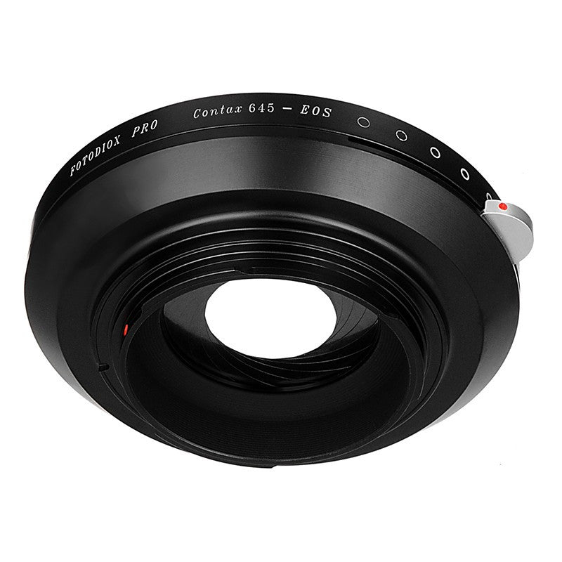 Fotodiox Pro Lens Mount Shift Adapter - Contax 645 (C645) Mount Lenses to Sony Alpha E-Mount Mirrorless Camera Body