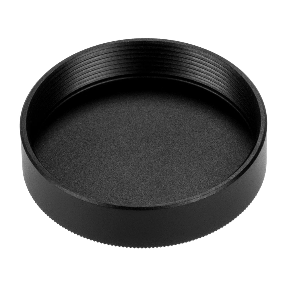 Fotodiox M39/L39 Metal Rear Lens Cap - Black Protective Rear Cap for 39mm Thread Screw Mount Camera Lenses