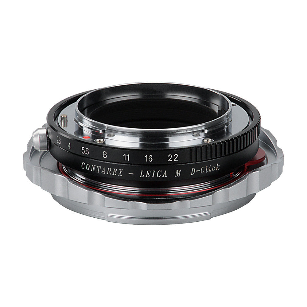 Fotodiox Pro Lens Mount Double Adapter, Contarex (CRX-Mount) SLR and Leica M Rangefinder Lenses to Fujifilm G-Mount GFX Mirrorless Digital Camera Systems (such as GFX 50S and more)