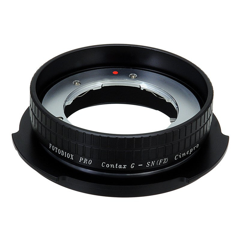 Contax G SLR Lens to Sony CineAlta FZ-Mount Camera Adapter
