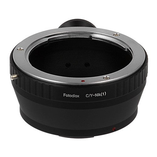Contax/Yashica CY-Mount SLR Lens to Nikon 1-Series Mount Camera Bodies
