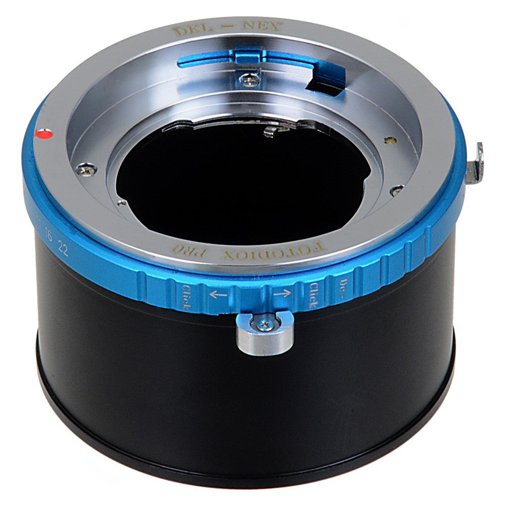 Deckel-Bayonett (Deckel Bayonet, DKL) Mount SLR Lens to Sony Alpha E-Mount Camera Body Adapter