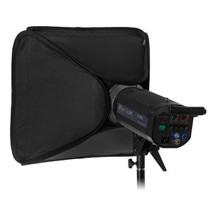 Fotodiox Pro Foldable Softbox PLUS Grid (Eggcrate) with Silver Reflective Interior with Double Diffusion Panels