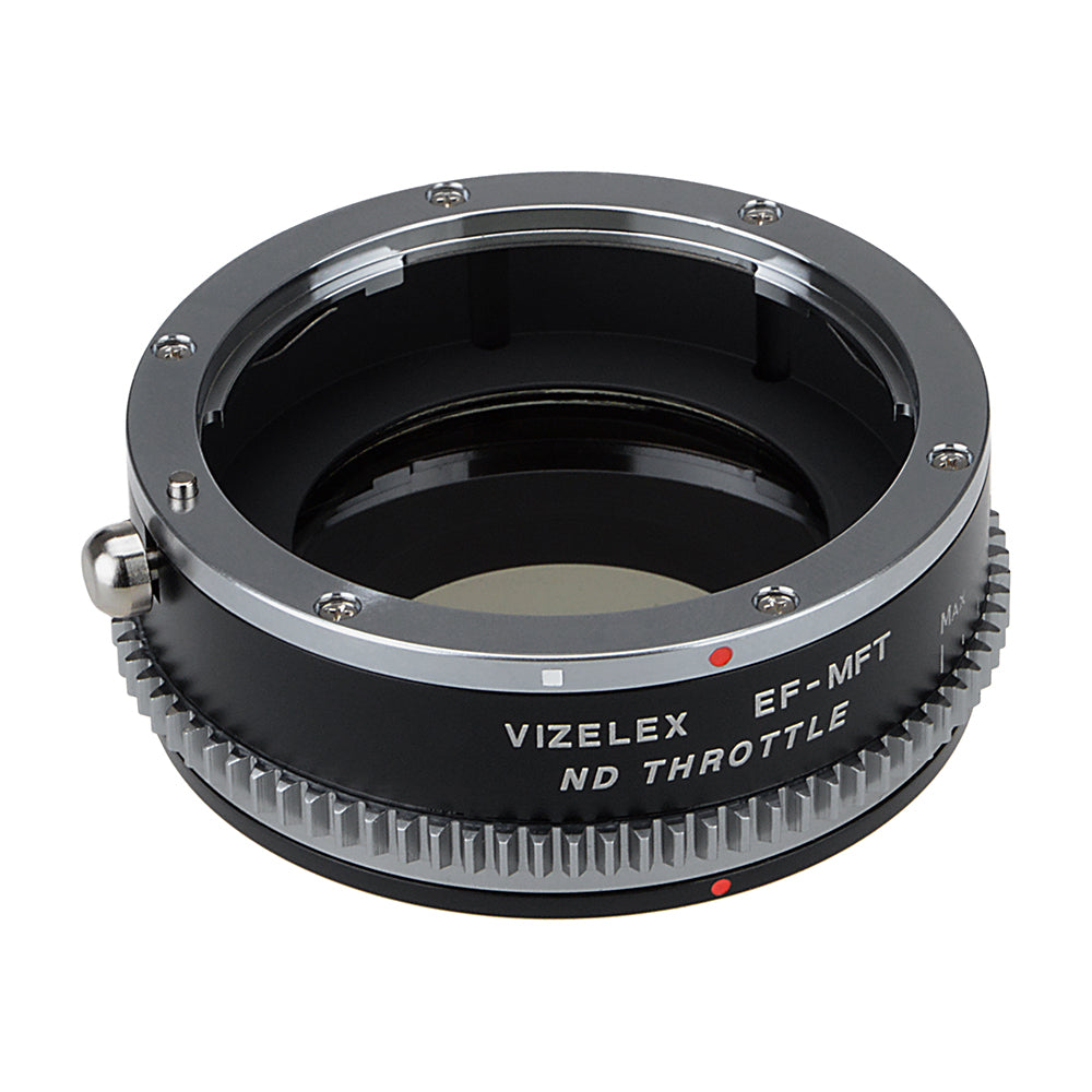Vizelex Cine ND Throttle Lens Mount Adapter - Canon EOS (EF / EF-S) D/SLR  Lens to Micro Four Thirds (MFT, M4/3) Mount Mirrorless Camera Body with