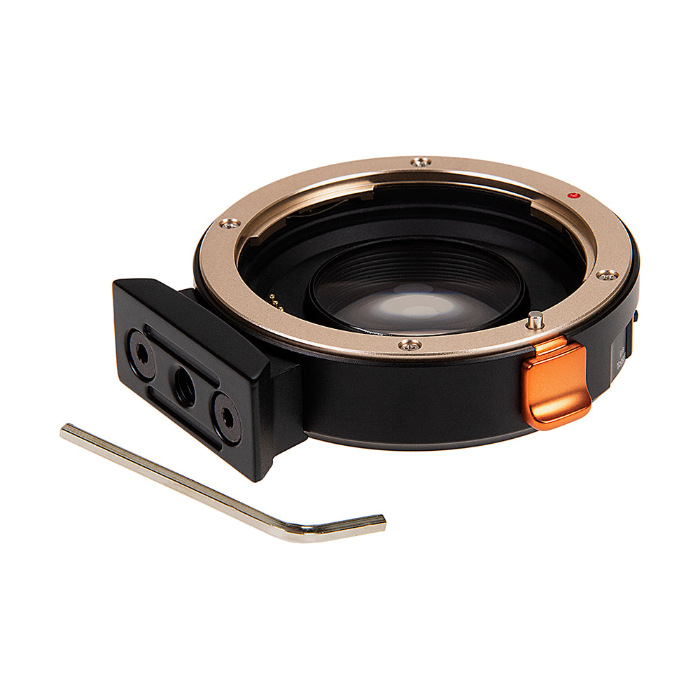 Fotodiox Pro Fusion Redux Adapter, Smart AF Adapter Canon EOS (EF) D/SLR Lens to Micro Four Thirds (MFT, M4/3) Mount Mirrorless Camera Body with