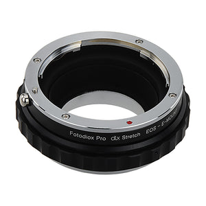 Fotodiox DLX Stretch Lens Mount Adapter - Canon EOS (EF / EF-S) D/SLR Lens to Sony Alpha E-Mount Mirrorless Camera Body with Macro Focusing Helicoid and Magnetic Drop-In Filters