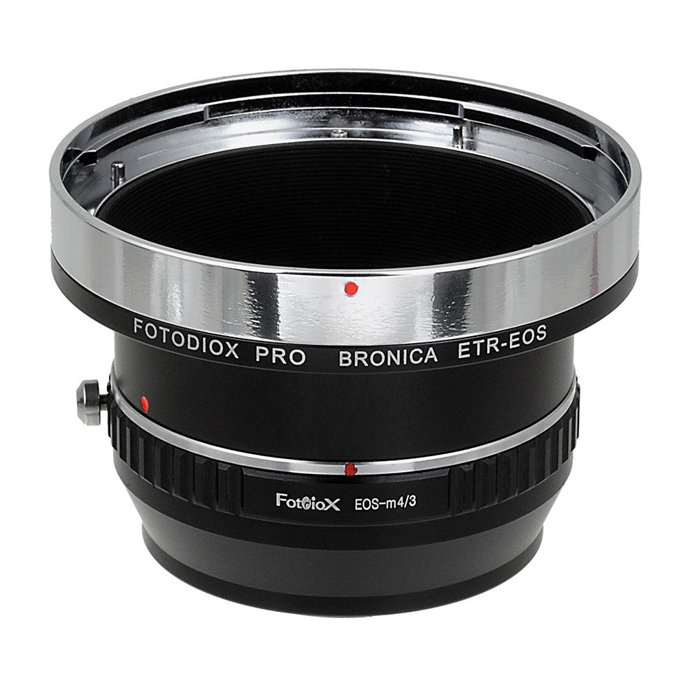 Bronica ETR SLR Lens to Micro Four Thirds (MFT, M4/3) Mount Mirrorless Camera Body Adapter