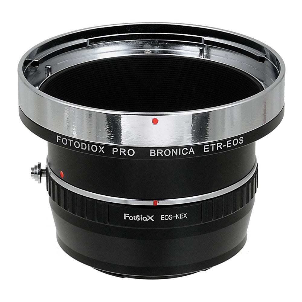 Bronica ETR SLR Lens to Sony Alpha E-Mount Camera Body Adapter