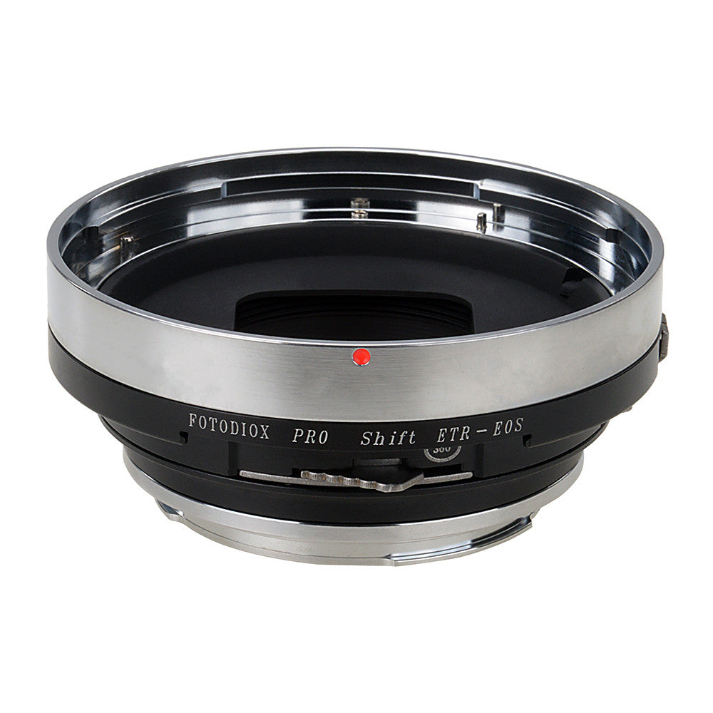 Fotodiox Pro Lens Mount Shift Adapter - Bronica ETR Mount Lens to Canon EOS (EF, EF-S) Mount SLR Camera Body