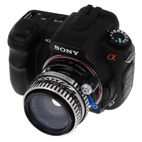 Fotodiox Pro Lens Mount Adapter - Exakta, Auto Topcon SLR Lens to Sony Alpha A-Mount (and Minolta AF) Mount SLR Camera Body