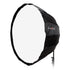 Fotodiox Deep EZ-Pro Parabolic Softbox with Broncolor Speedring for Bronocolor (Pulso, Primo, and Unilite), Flashman, and Compatible - Quick Collapsible Softbox with Silver Reflective Interior with Double Diffusion Panels
