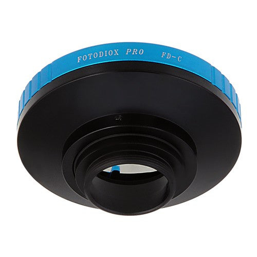 Fotodiox Pro Lens Adapter - Compatible with Canon FD & FL 35mm SLR Lenses to C-Mount (1" Screw Mount) Cine & CCTV Cameras