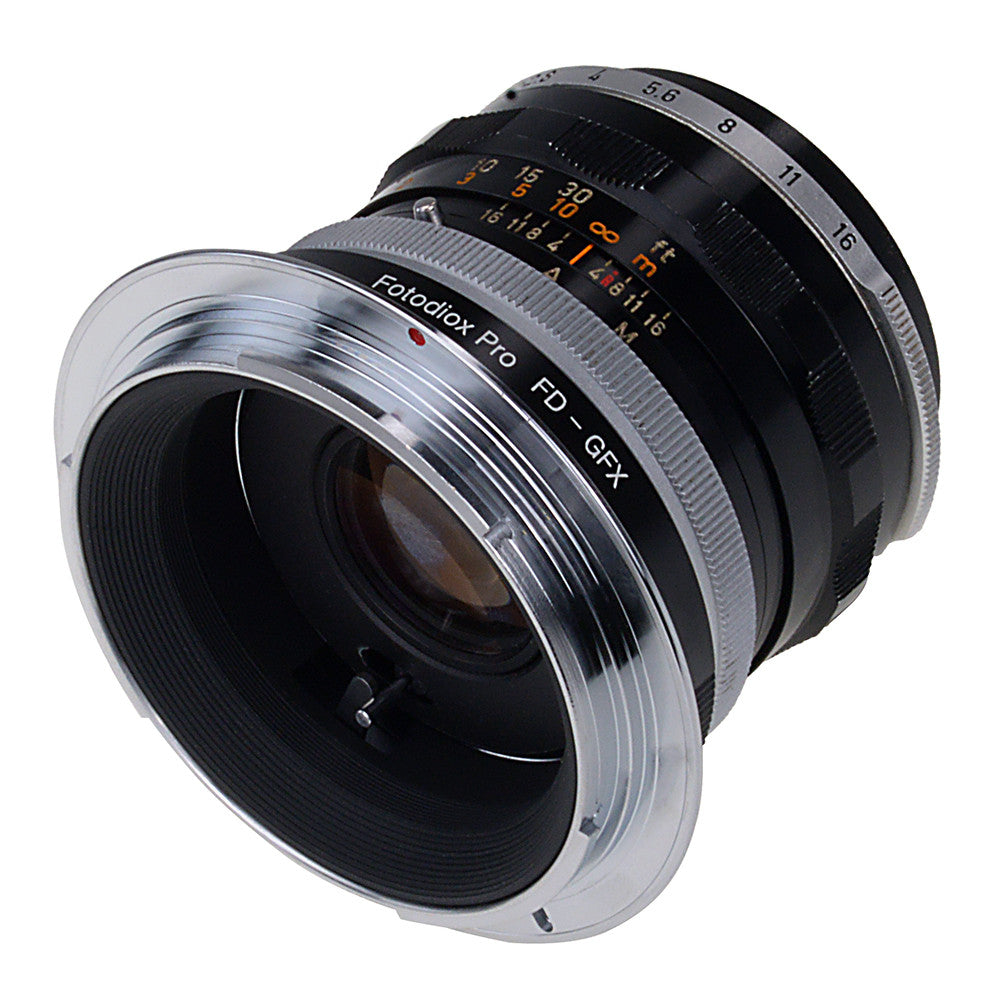 Fotodiox Pro Lens Adapter - Compatible with Canon FD & FL 35mm SLR Lenses  to Fujifilm G-Mount Digital Camera Body