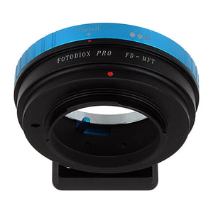 Fotodiox Pro Lens Mount Adapter - Canon FD & FL 35mm SLR lens to Micro Four Thirds (MFT, M4/3) Mount Mirrorless Camera Body, with Built-In Aperture Control Dial