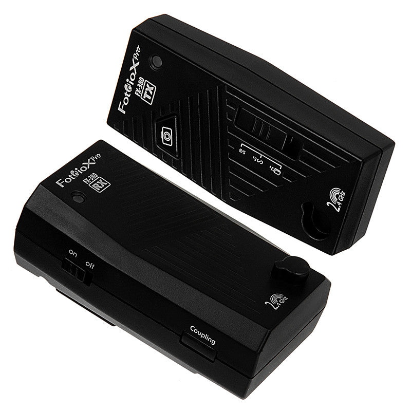 Fotodiox Pro FX-380 2.4GHz 32-Channel Wireless Radio Shutter Release Kit for Most SLR/DSLR Cameras