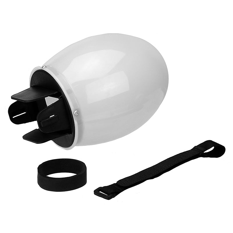 Fotodiox Flash Diffuser Dome - Small (2.75in Head) On Camera Flash/Speedlight Diffuser