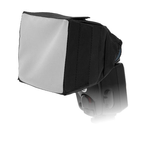 Fotodiox 3.5x3.5" Foldable Flash Softbox for Speedlights; Nikon, Canon, Vivita, Sunpack, Nissin, Sigma, Sony, Pentax, Olympus, Panasonic