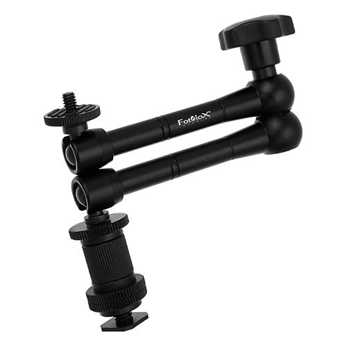 Fotodiox Large Power Arm 2800 - Variable Friction Articulated Modular Extension Arm with Male Hot Shoe Mount and 1/4" Camera Mount Included - Large