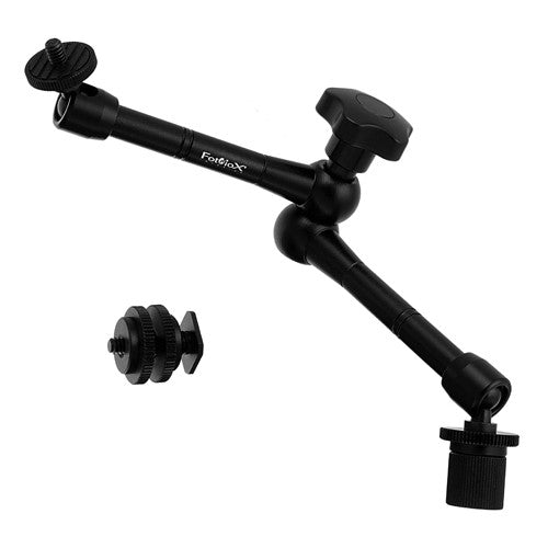 Fotodiox Large Power Arm 2800 - Variable Friction Articulated Modular Extension Arm with Male Hot Shoe Mount and 1/4" Camera Mount Included - Large