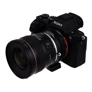 Vizelex ND Throttle Fusion Smart AF Lens Adapter - Canon EOS - EF (NOT EF-S) D/SLR Lens to Sony Alpha E-Mount Mirrorless Camera Body with Full Automated Functions and Built-In Variable ND Filter (2 to 8 Stops)