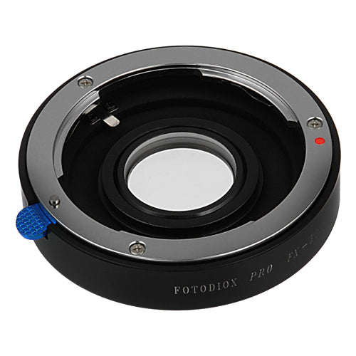 Fotodiox Pro Lens Mount Adapter Compatible with Fuji Fujica X-Mount 35mm (FX35) SLR Lens to Canon EOS (EF, EF-S) Mount SLR Camera Body - with Generation v10 Focus Confirmation Chip