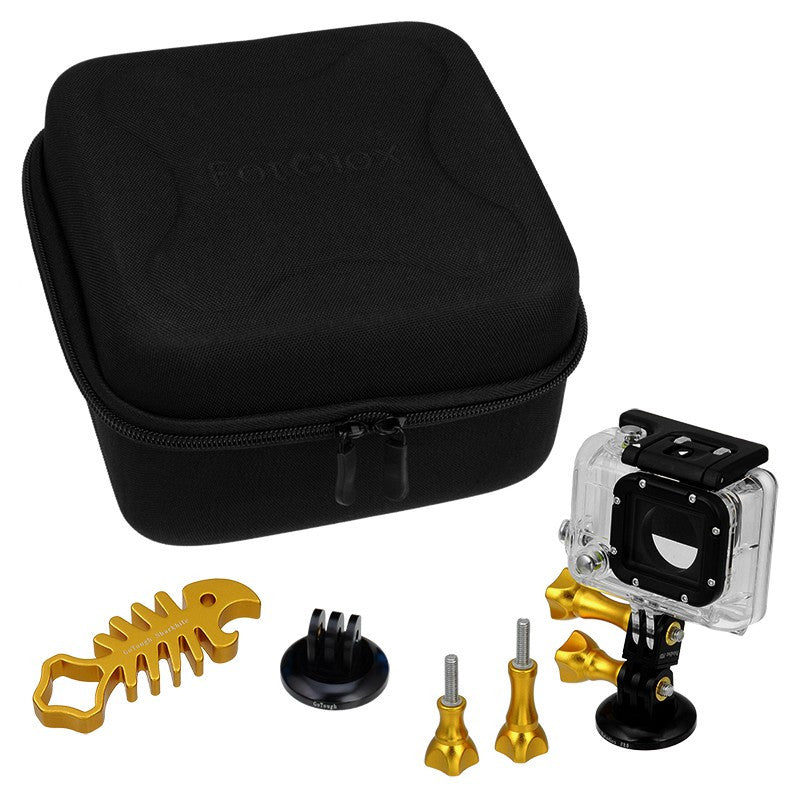 GoTough CamCase Double Gold Kit with Accessories