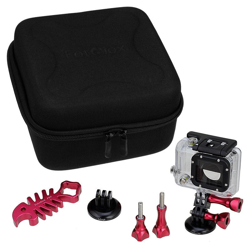 GoTough CamCase Double Red Kit with Accessories