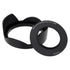 Fotodiox Reversible Lens Hood Kit with Cap - Reversible Tulip Flower Hood w/Cap for Kit Lenses with 37, 40.5, 43, 46, 49, 52mm Threads