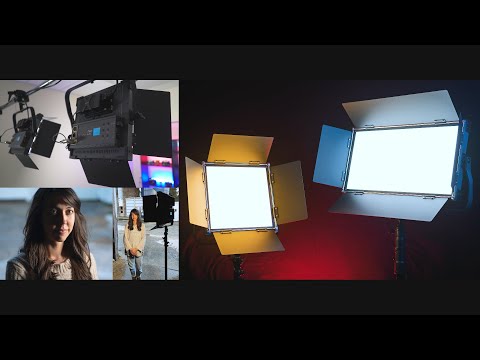 LED P   1x2' Dimmable Bi Color W Photo/Video Light Panel