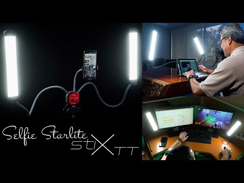 FotodioX Selfie Starlite Stix Tabletop Vlog Light Kit
