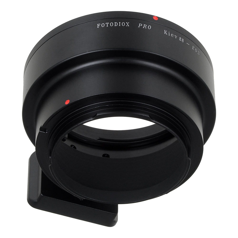 Fotodiox Pro Lens Mount Adapter Compatible with Kiev 88 SLR Lens to Canon EOS (EF, EF-S) Mount SLR Camera Body - with Generation v10 Focus Confirmation Chip