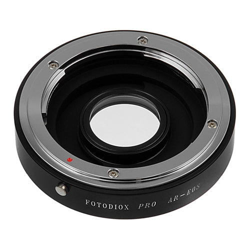 Fotodiox Pro Lens Mount Adapter Compatible with Konica Auto-Reflex (AR) SLR Lens to Canon EOS (EF, EF-S) Mount SLR Camera Body - with Generation v10 Focus Confirmation Chip