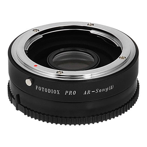 Fotodiox Pro Lens Mount Adapter - Konica Auto-Reflex (AR) SLR Lens to Sony Alpha A-Mount (and Minolta AF) Mount SLR Camera Body