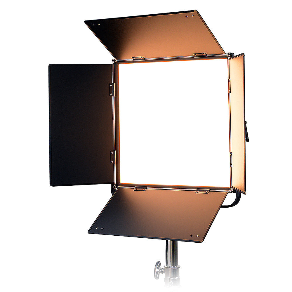 Fotodiox Pro FlapJack Studio 1.5x1.5 LED C-818ASV Bicolor Edge Light - 18x18in Square Ultra-thin, Ultrabright, Dual Color LED Photo/Video Light Kit