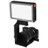 Fotodiox Compact Digital Video (DV) Rotating Light / Flash-Flip Camera Bracket - For Nikon, Canon, Pentax, Olympus, Sony, Fujifilm, Leica, Minolta, Panasonic