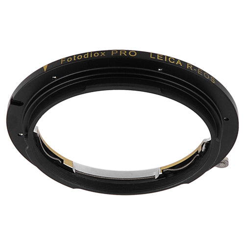 Fotodiox Pro Lens Mount Adapter Compatible with Leica R SLR Lens to Canon EOS (EF, EF-S) Mount SLR Camera Body - with Generation v10 Focus Confirmation Chip