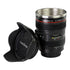 Fotodiox Thermo LenzCup - Self Stirring Insulated Tumbler, Coffee, and Refreshment Mug - Canon EF 24-105mm f/4L IS USM Lens (1:1) Replica, 8oz