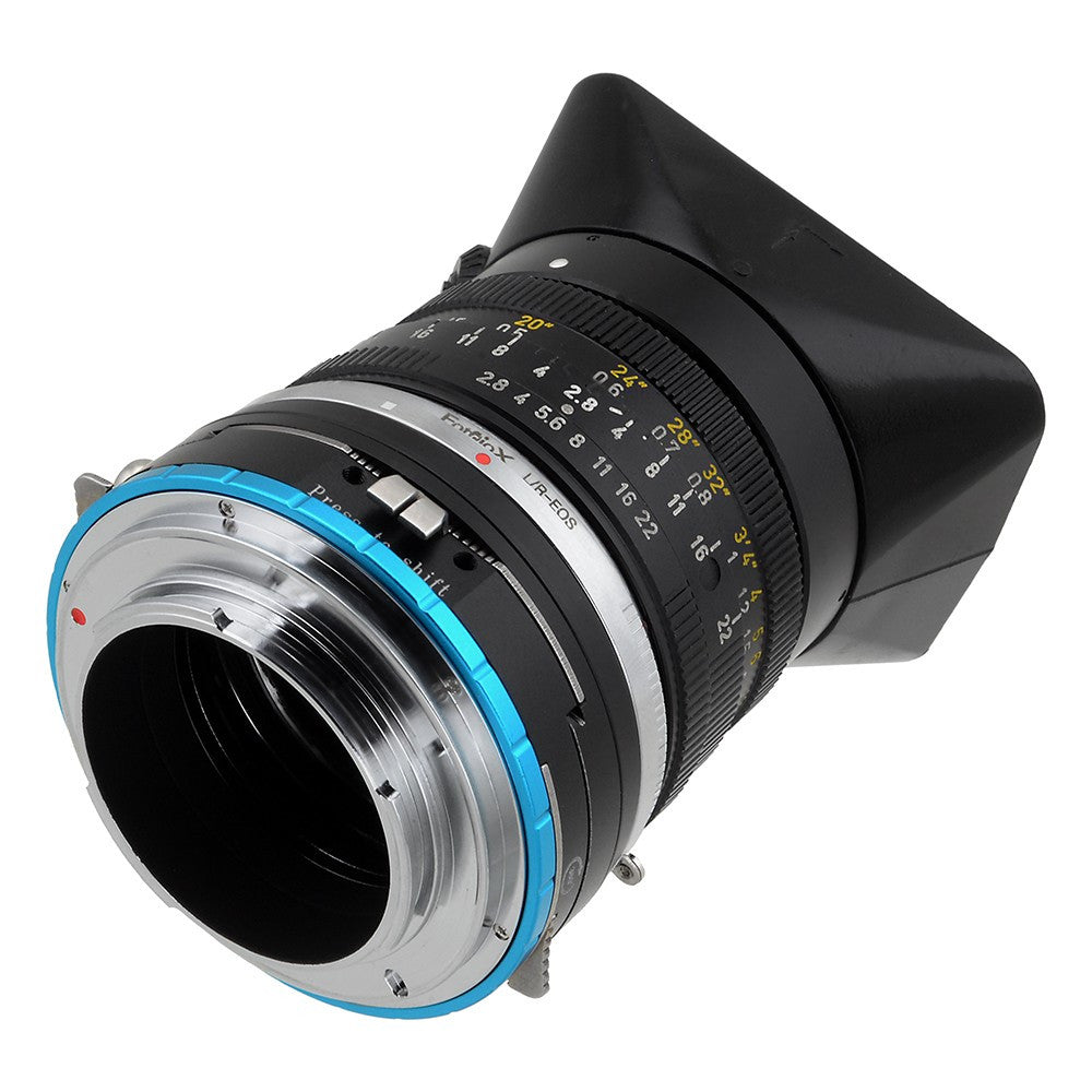 Fotodiox Pro Lens Mount Shift Adapter - Leica R SLR Lens to Sony Alpha E-Mount Mirrorless Camera Body