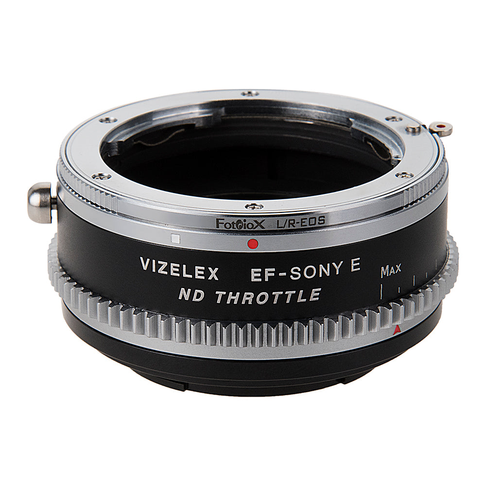 Vizelex Cine ND Throttle Lens Mount Double Adapter - Leica R SLR & Canon  EOS (EF, EF-S) Mount Lenses to Sony Alpha E-Mount Mirrorless Camera Body  with