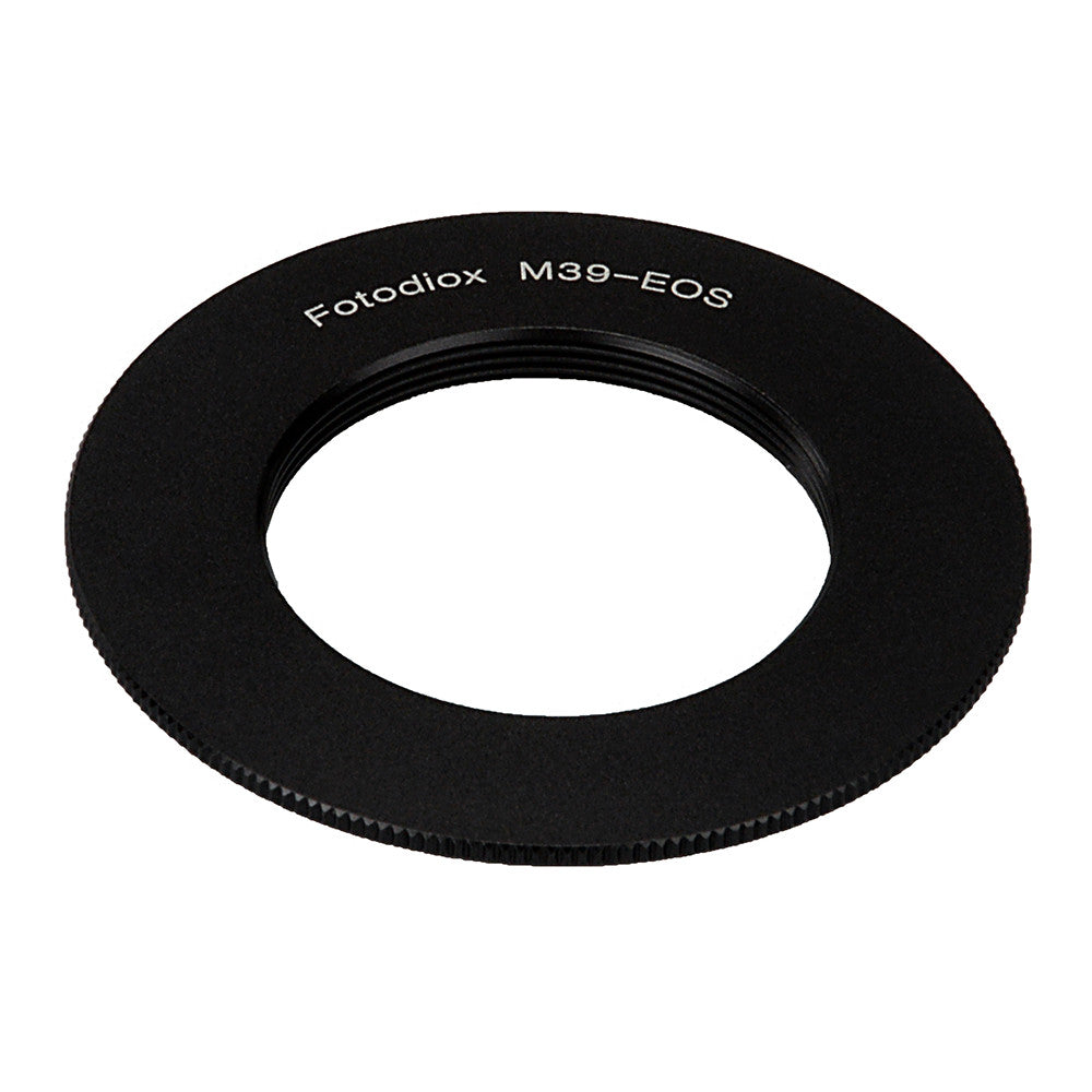 Fotodiox Lens Mount Adapter - M39 (x1mm Pitch TPI is 25.4) Screw Mount Russian M39 Thread Mount Lens to Canon EOS (EF, EF-S) Mount SLR Camera Body