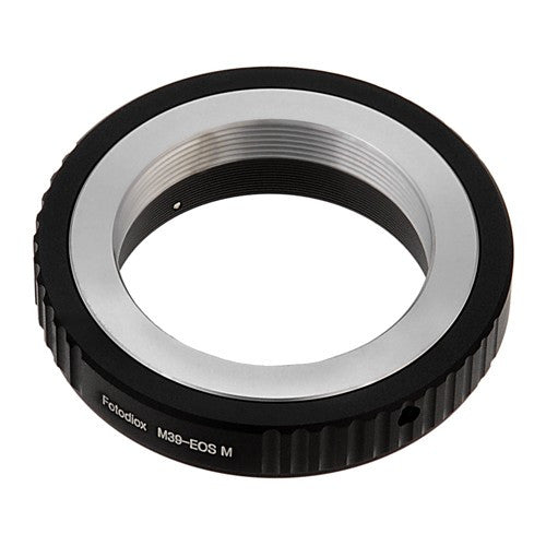 Fotodiox Lens Mount Adapter - M39/L39 (x1mm Pitch) Screw Mount Russian & Leica Thread Mount Lens to Canon EOS M (EF-M Mount) Mirrorless Camera Body