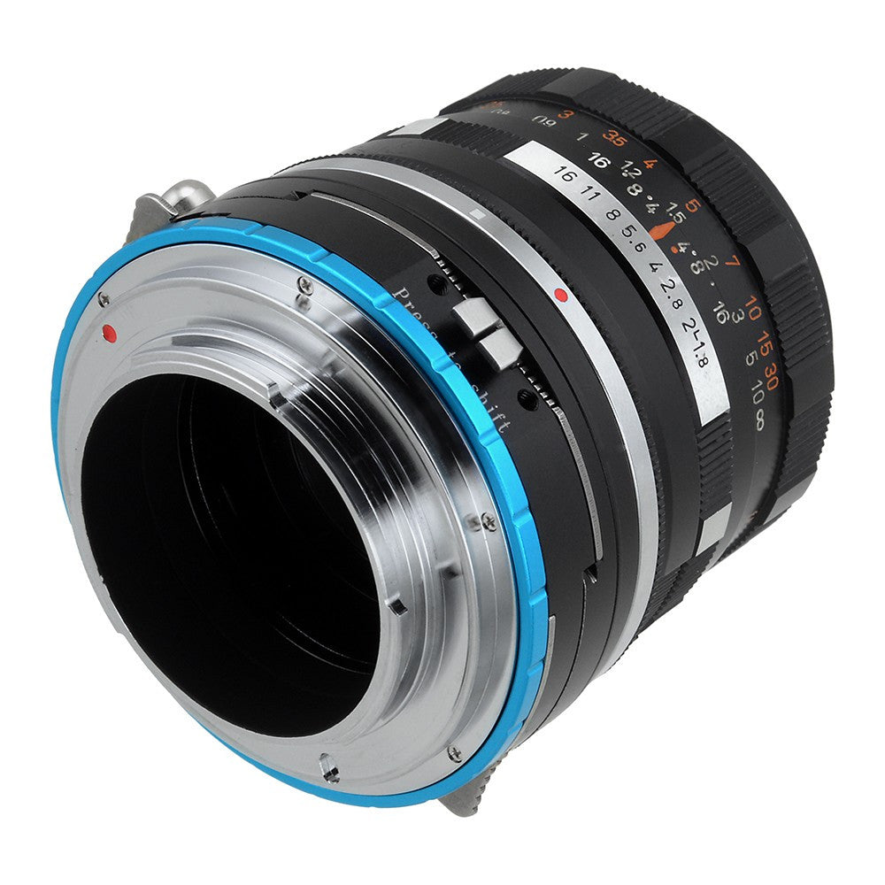 Fotodiox Pro Lens Mount Shift Adapter -  M42 Type 1 & 2 Lenses to Sony Alpha E-Mount Mirrorless Camera Body