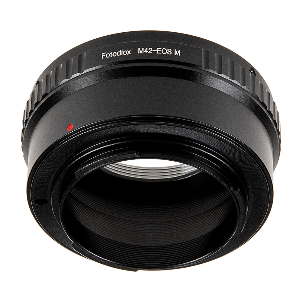 Fotodiox Lens Mount Adapter - M42 Screw Mount SLR Lens to Canon EOS M (EF-M Mount) Mirrorless Camera Body