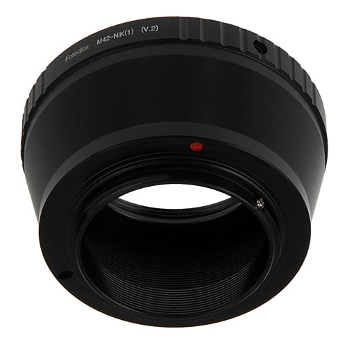 AI-N1 Anello Adattatore Per Obiettivo Della Fotocamera Per Nikon AI, Adattatore Per Obiettivo Di Montaggio F AI-S Per Fotocamera Nikon 1 S1 J1 J2 J3 J5 V1 V2 V3 AW1 - Foto 3