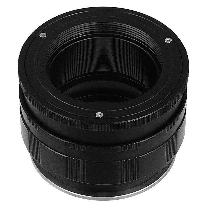 Fotodiox Pro Lens Mount Macro Adapter - M42 Screw Mount SLR Lens to Canon EOS M (EF-M Mount) Mirrorless Camera Body with Variable Close Focus