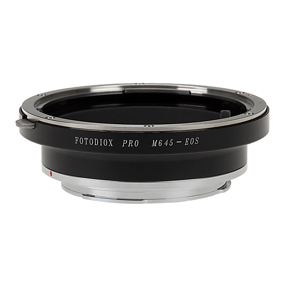 Fotodiox Pro Lens Mount Adapter - Mamiya 645 (M645) Mount Lenses to Canon EOS (EF, EF-S) Mount SLR Camera Body