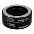 Fotodiox Pro Automatic Macro Extension Tube Set for Fujifilm X-Series Mirrorless Cameras for Extreme Close-up Photography