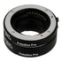Fotodiox Pro Automatic Macro Extension Tube Set for Fujifilm X-Series Mirrorless Cameras for Extreme Close-up Photography
