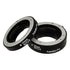 Fotodiox Pro Automatic Macro Extension Tube Set for Fujifilm X-Series Mirrorless Cameras for Extreme Close-up Photography