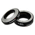 Fotodiox Pro Automatic Macro Extension Tube Set for Fujifilm X-Series Mirrorless Cameras for Extreme Close-up Photography
